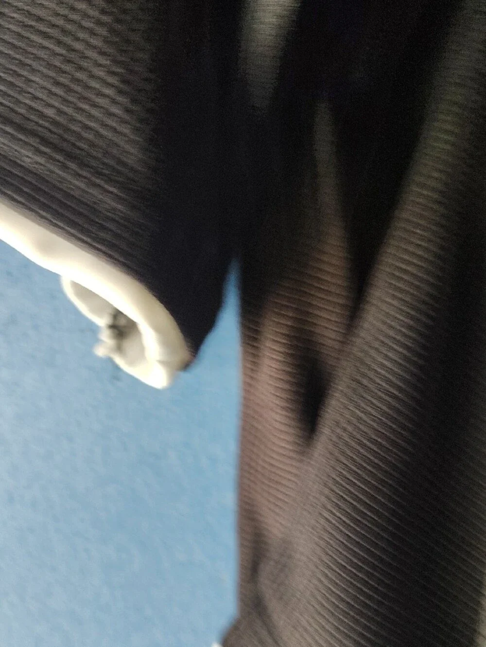 The North Face Black Tee with White Logo